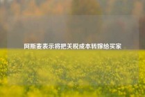 阿斯麦表示将把关税成本转嫁给买家